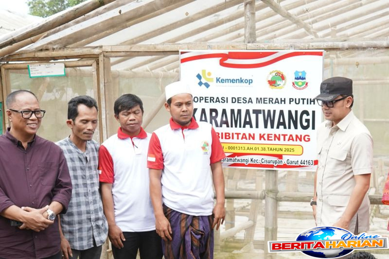 wamendagri sebut koperasi desa di garut bisa jadi percontohan nasional
