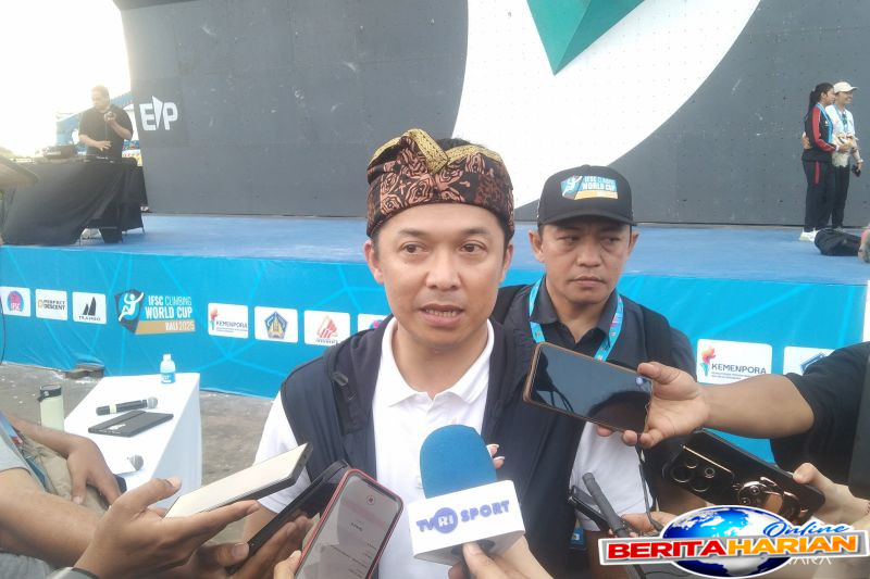 wamenpora sebut atlet ri di piala dunia panjat tebing tampil maksimal