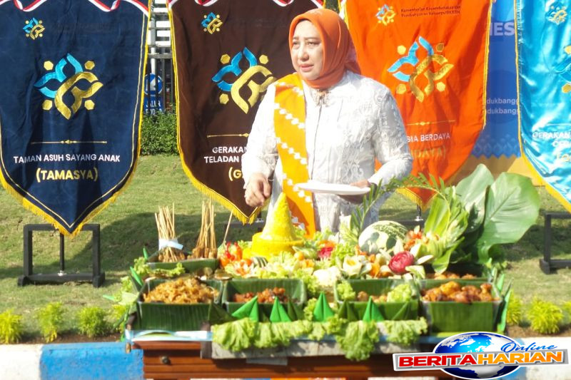 bkkbn jatim luncurkan program cegah stunting peringati harganas