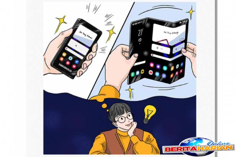 bocoran ponsel trifold samsung rangka titanium hingga chipset