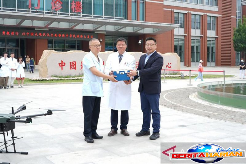 Penggunaan Drone dalam Sistem Medis Darurat di China 1 drone dukung sistem darurat medis di china