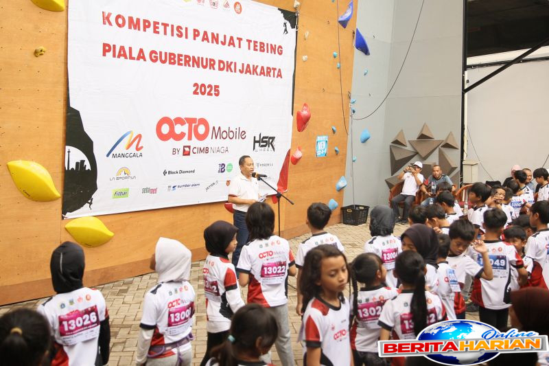 fpti jaksel ajak siswa ikut kompetisi panjat tebing meriahkan hut dki