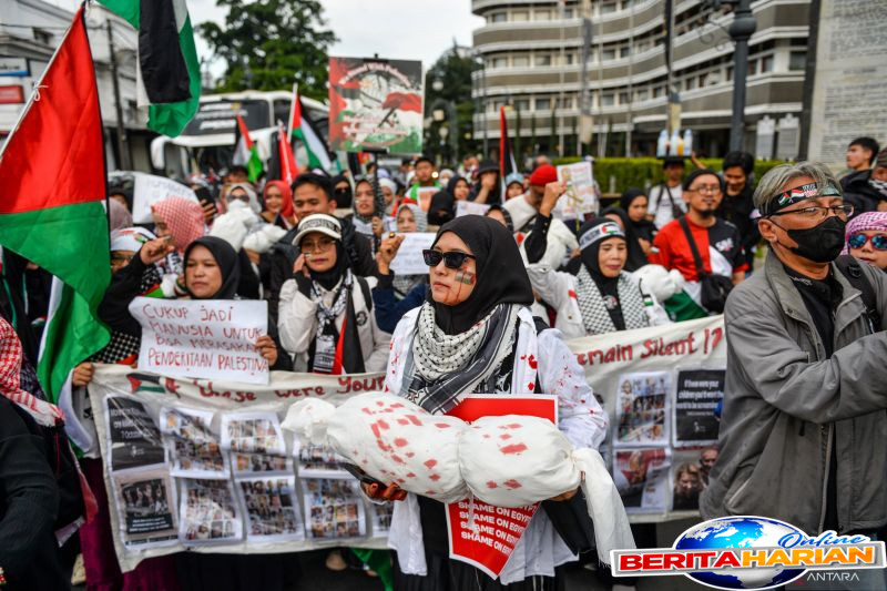 global march to gaza tujuan tuntutan dan 10 aktivis indonesia