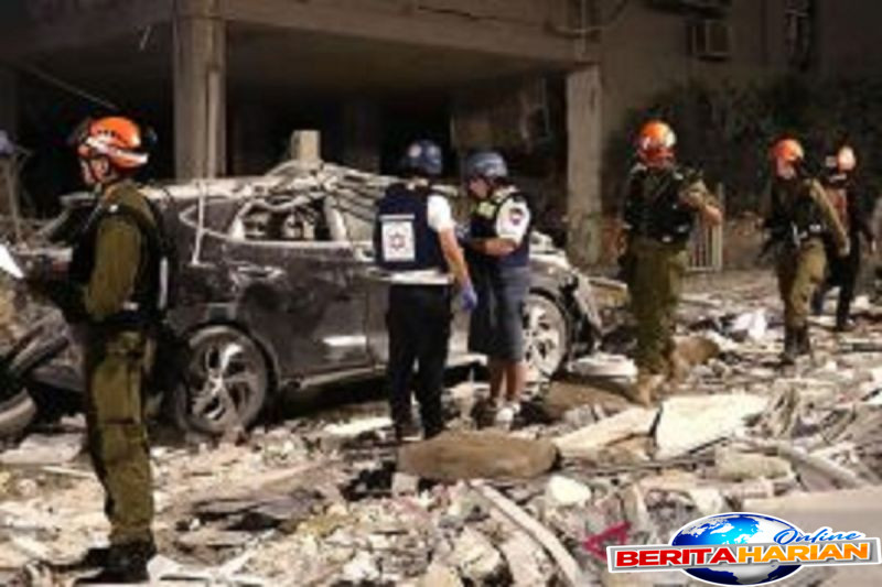hampir 1800 warga iran terluka dalam serangan israel