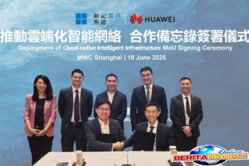 hthk dan huawei resmikan mou tentang implementasi infrastruktur pintar komputasi awan