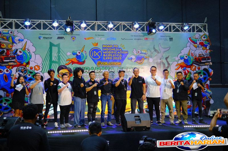 imx surabaya diserbu ribuan automotive enthusiast