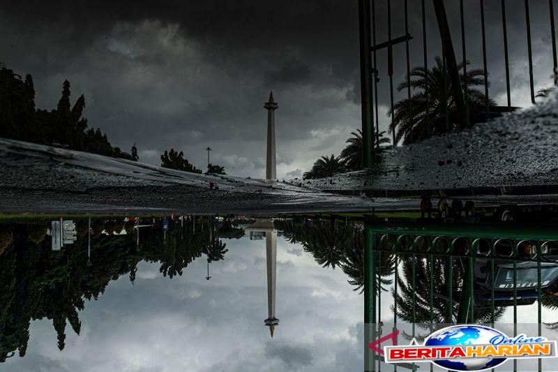 jakarta diprakirakan berawan tebal pada jumat pagi