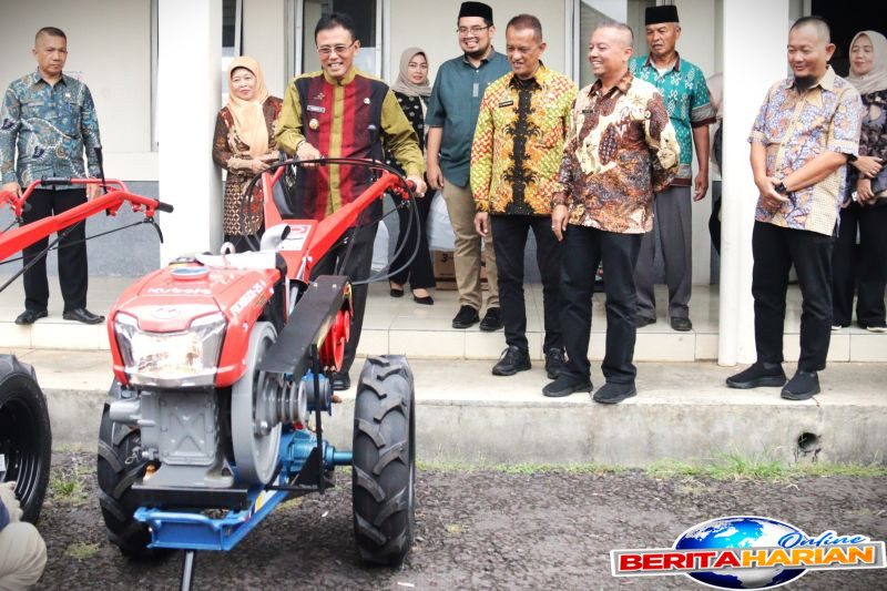 kementan berikan bantuan untuk dukung swasembada pangan di ciamis