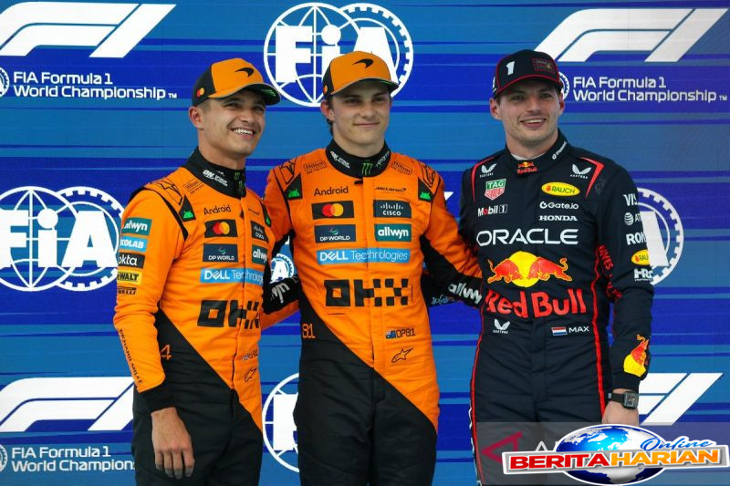 klasemen formula 1 piastri nyaman di puncak klasemen