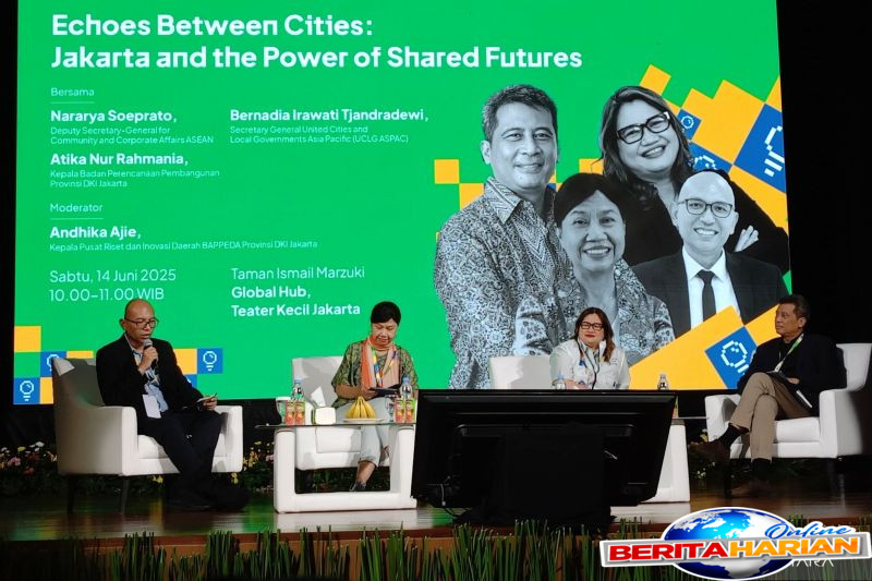 koneksi jakarta dengan kota di asean berperan wujudkan global city