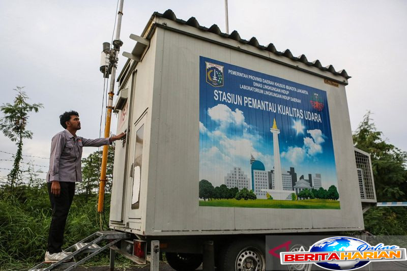 kualitas udara jakarta keenam terburuk di dunia pada rabu pagi