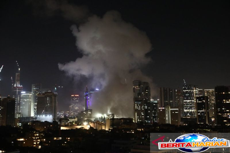 laporan as bantu israel tembak jatuh rudal iran