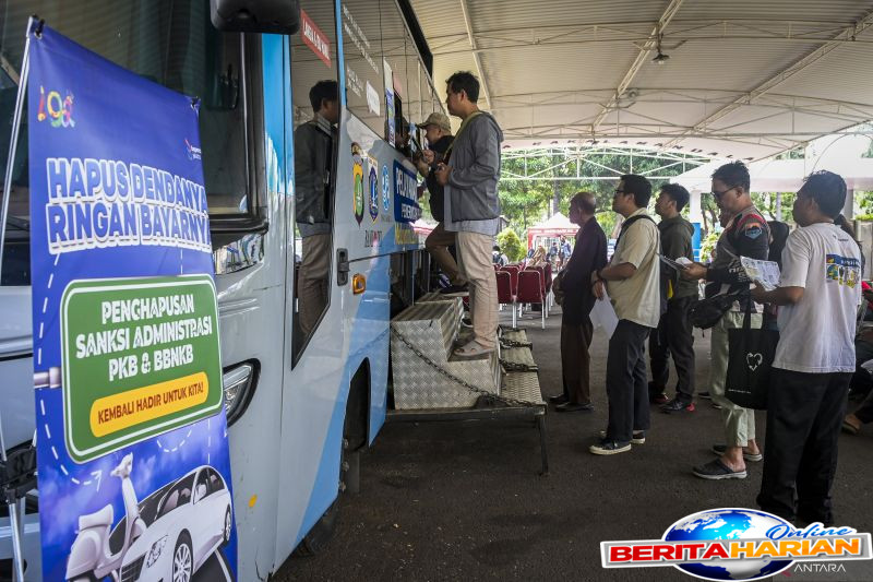 layanan samsat keliling hadir di 14 wilayah jadetabek pada kamis