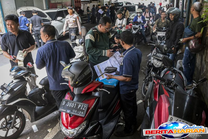 lebih sejuta kendaraan di jakarta belum bayar pajak
