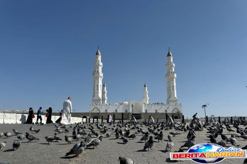 mengenang jejak nabi muhammad di masjid quba