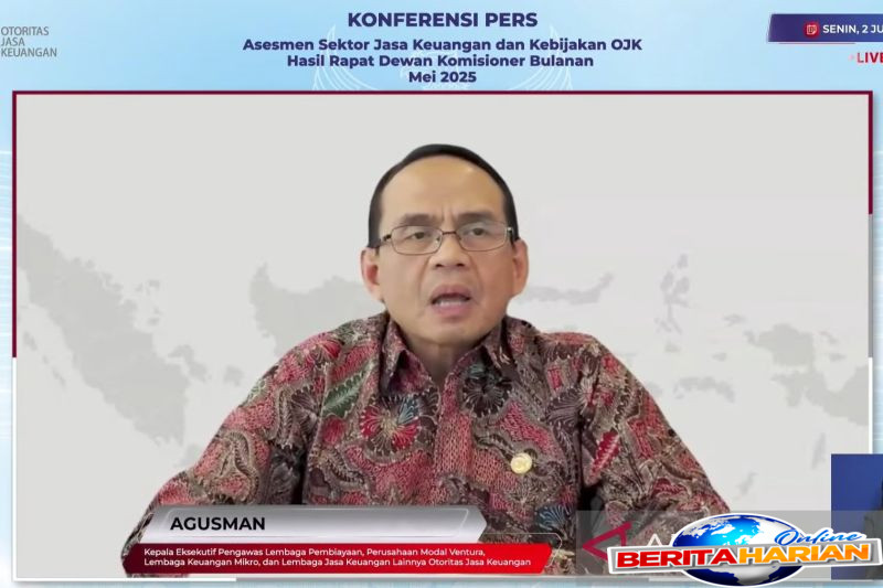 ojk penyaluran pinjaman pergadaian tumbuh 3404 persen per april 2025