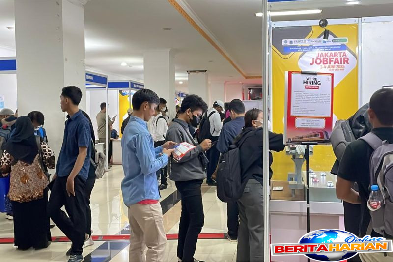 pencari kerja bisa dapat pelatihan di job fair jakbar
