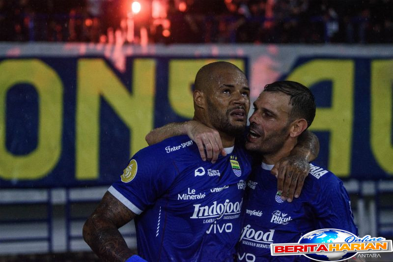 persib bandung umumkan berpisah dengan david da silva