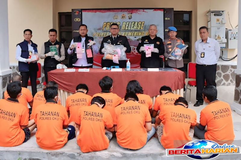 polres oku dalami dugaan polisi terlibat kasus narkoba