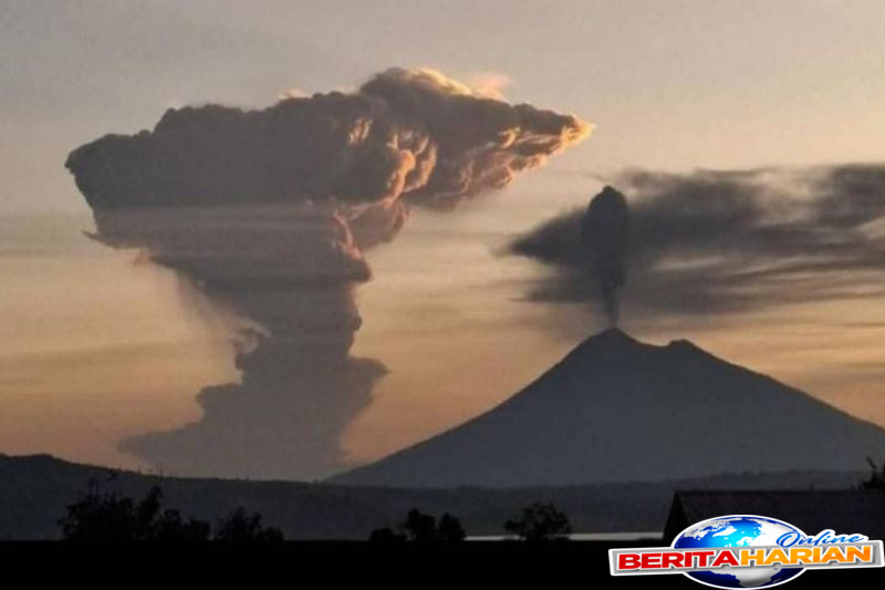 ppga waspada intensitas erupsi ile lewotolok di ntt cukup tinggi
