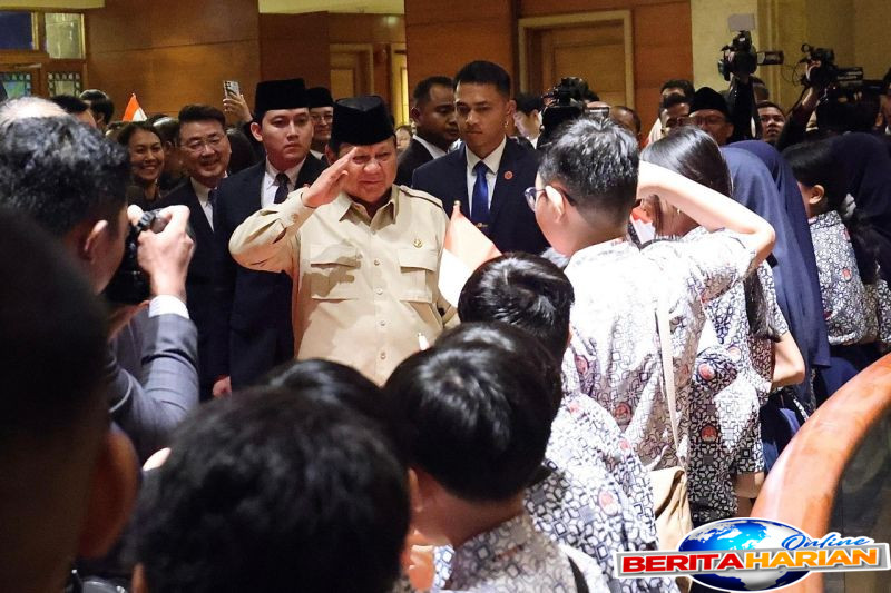 Prabowo Disambut dengan Antusias oleh Pelajar Indonesia di Singapura 1 prabowo disambut siswa sd hingga mahasiswa indonesia di singapura