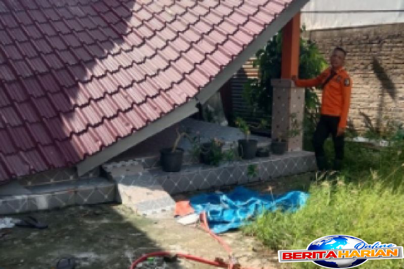 pusdalops 104 rumah di kabupaten batubara rusak akibat cuaca ekstrem