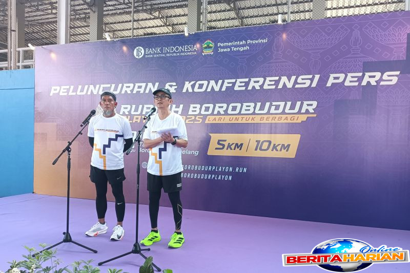 rupiah borobudur playon 2025 targetkan 4000 pelari