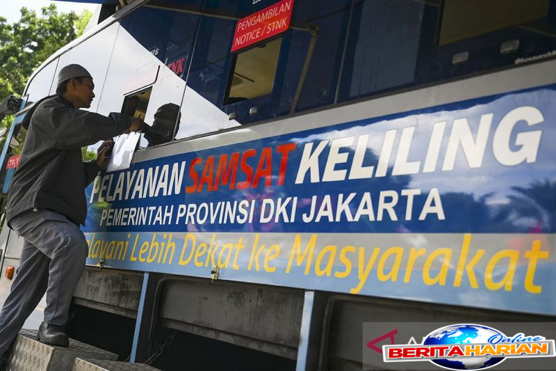 samsat keliling tersedia di 14 wilayah jadetabek pada senin