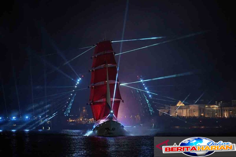 scarlet sails festival di st petersburg
