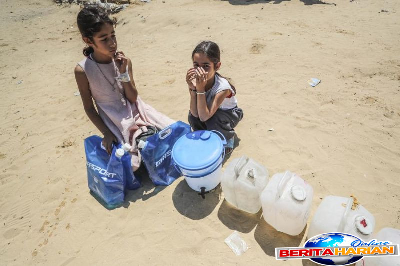 semua tertuju konflik israel iran warga gaza terus menahan bombardir