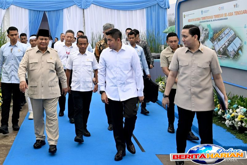 seskab megaproyek ekosistem baterai listrik serap 8000 tenaga kerja