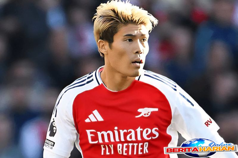 arsenal ucapkan sayonara untuk takehiro tomiyasu