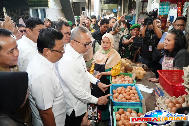 bapanas harga cabai rawit rp66279kg bawang merah rp42628kg