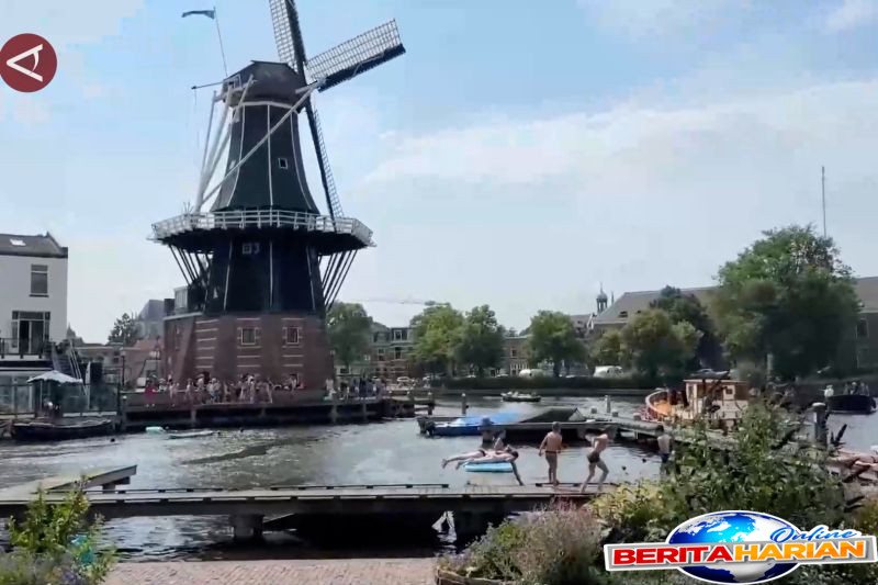 Belanda Menghadapi Gelombang Panas Terhebat dalam Tiga Tahun 1 belanda diterpa gelombang panas terparah dalam 3 tahun