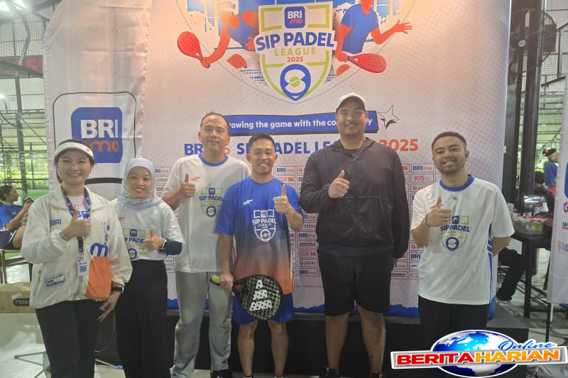 brimo sip padel league 2025 resmi digulirkanpada minggu
