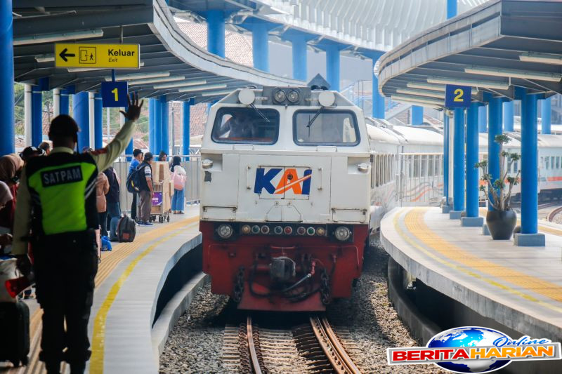 dua juta orang gunakan ka selama periode libur juni juli 2025