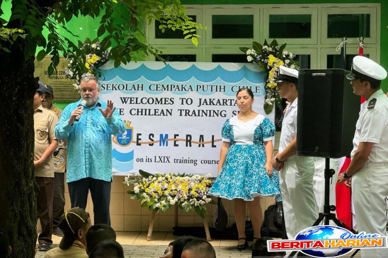 dubes chili kadet al gelar musik dan tari di slb cempaka putih jakarta