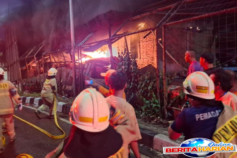 empat orang jadi korban kebakaran di sukapura cilincing