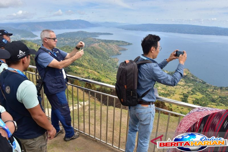 geopark kaldera toba peroleh banyak nilai positif dari unesco