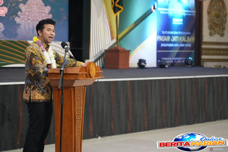 jatim dan kalbar perkuat sinergi antarwilayah melalui pagar jati