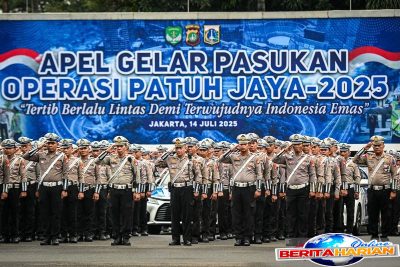 kriminal kemarin operasi patuh jaya hingga soal penahanan ijazah