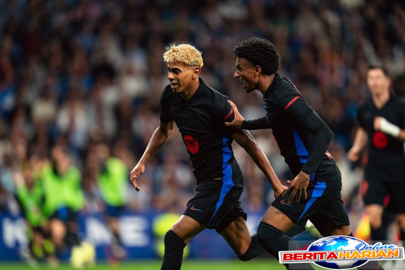 lamine yamal resmi perpanjang kontrak dan pakai nomor 10 di barcelona