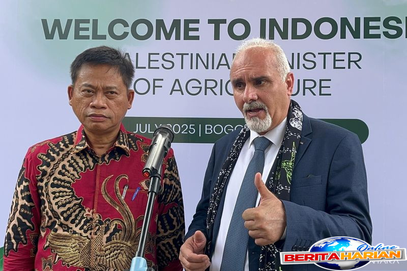 mentan palestina menjalin kerja sama riset pertanian dengan indonesia