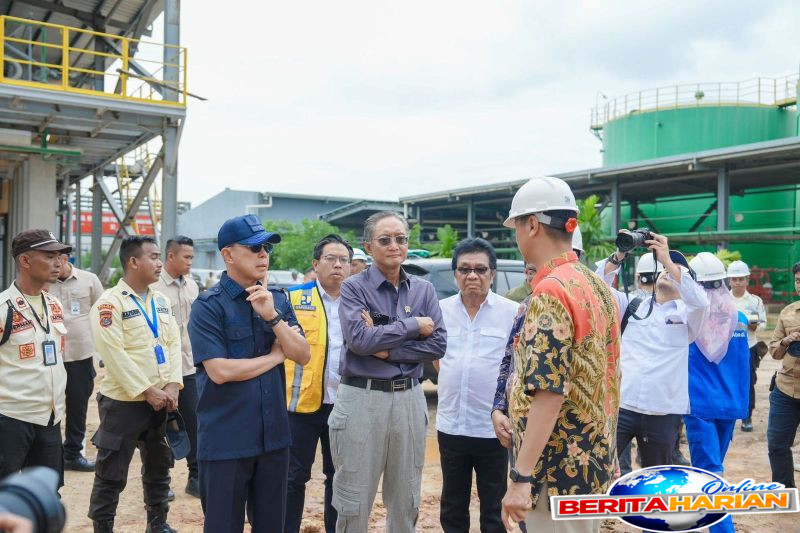 menteri pu cek lokasi pembangunan jembatan penghubung pulau muna buton