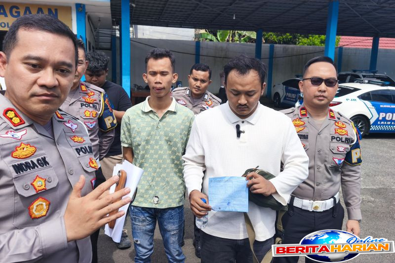 polda lampung tindak tegas konvoi tren aura farming di jalan tol