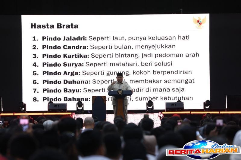 Prabowo: Delapan Karakter Pemimpin, Termasuk Siap Dihujat dan Difitnah 1 prabowo ada delapan sifat pemimpin termasuk siap dimaki dan difitnah