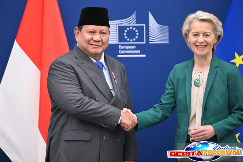 Pertemuan Antara Presiden Prabowo dan Presiden Komisi Eropa Ursula von der Leyen 1 presiden prabowo temui presiden komisi eropa ursula von der leyen