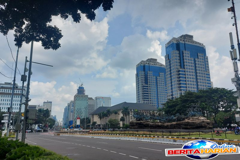 rabu sebagian jakarta diperkirakan cerah pada pagi hingga sore hari