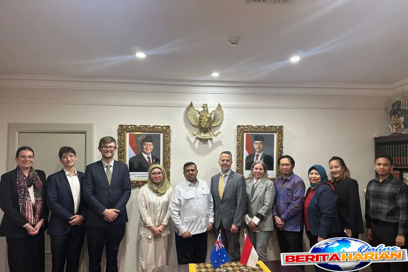 ri australia bahas penguatan kerja sama ekspor impor produk halal