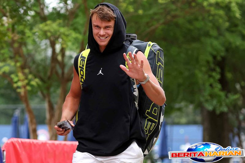 rune berlatih dengan agassi jelang mubadala citi dc open